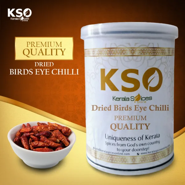 Premium Quality Dried Birds Eye Chilli  -60gm - Image 3