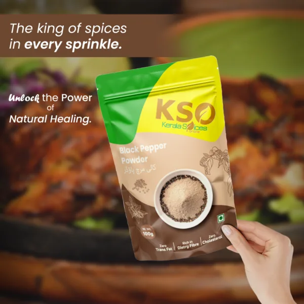 Black Pepper Powder 100g - Image 4
