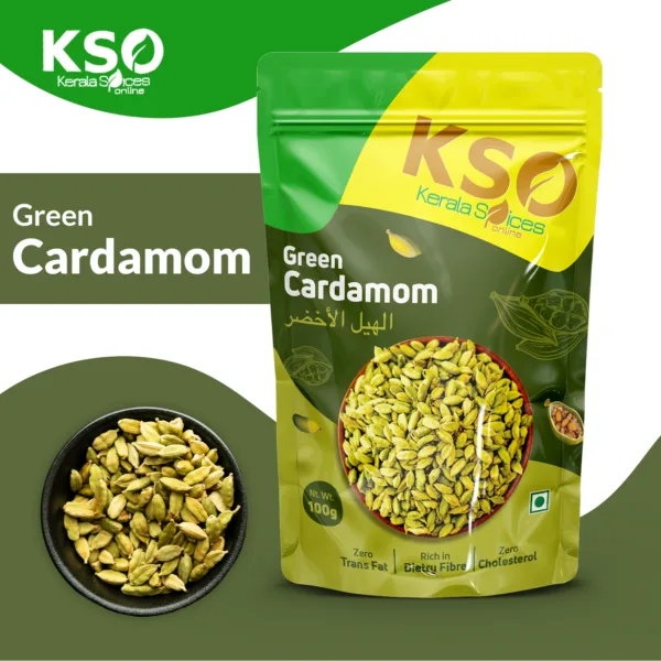 High Quality Medium Size Cardamom 7-8mm - Image 2