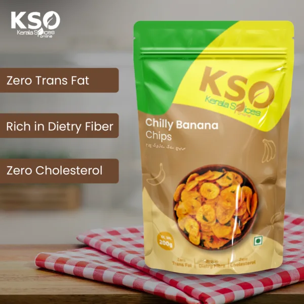Chilly Banana Chips 200g - Image 3