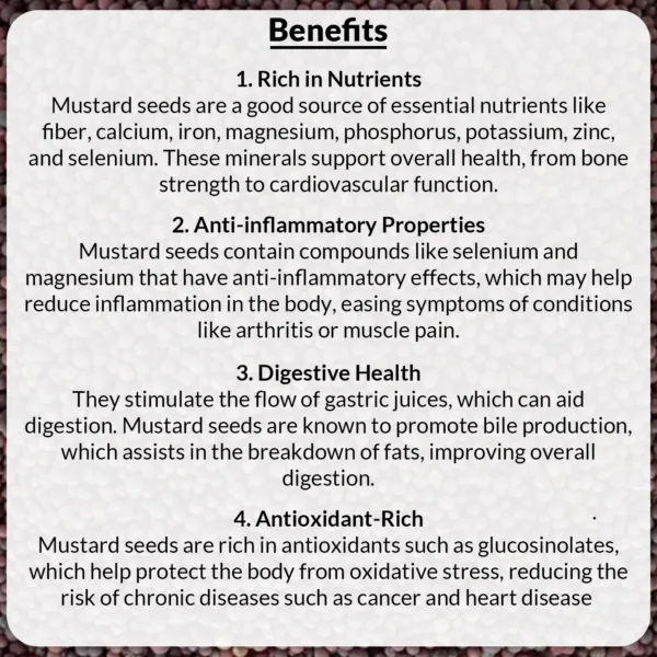 Mustard Seeds (सरसों) 250g - Image 6