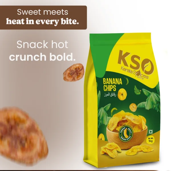 Healthy Kerala Banana Chips  1Kg - Image 2