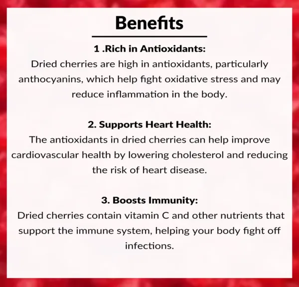 Dried Cherry 100g - Image 5