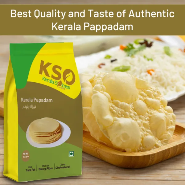 Kerala Papadam/ Papad  250g - Image 4
