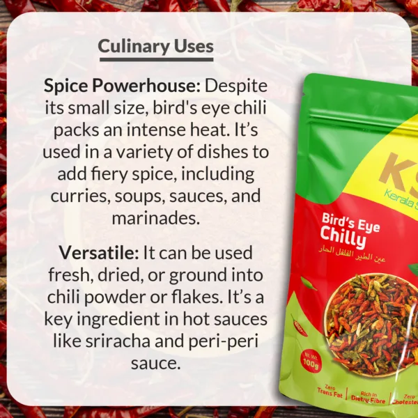 Bird's Eye Chilli (Dried) - Image 6