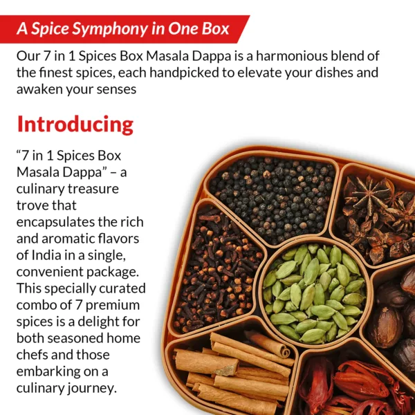 Spice Crafters Collection-7 in 1 Spices Gift Box - Image 6