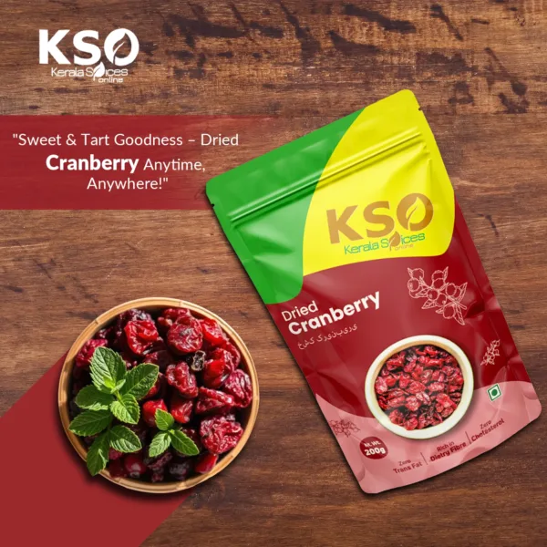 Dried Cranberry 100g - Image 3
