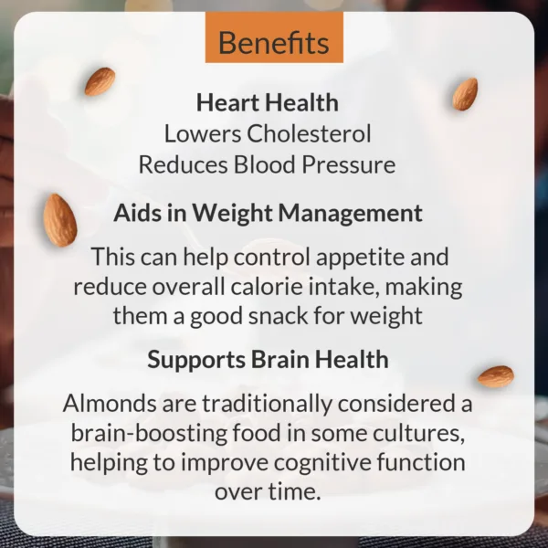 Healthy Almonds/Badam 1kg - Image 5