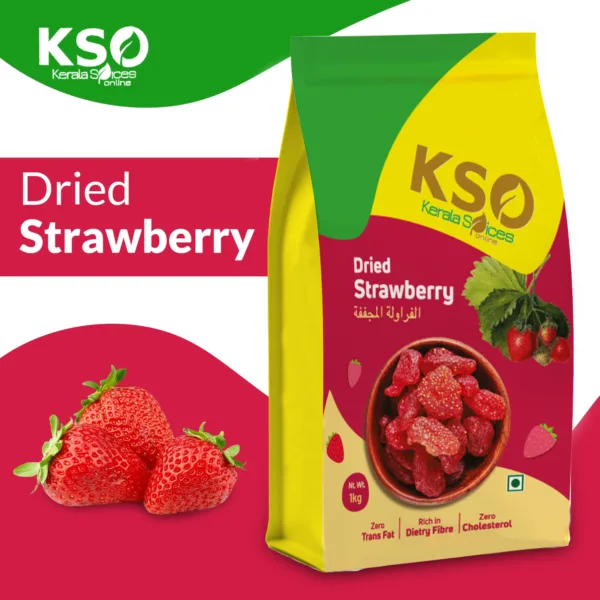 Dried Strawberry  1kg - Image 2