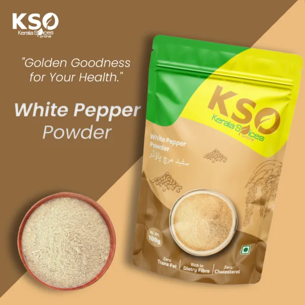 White Pepper Powder 100gm - Image 3