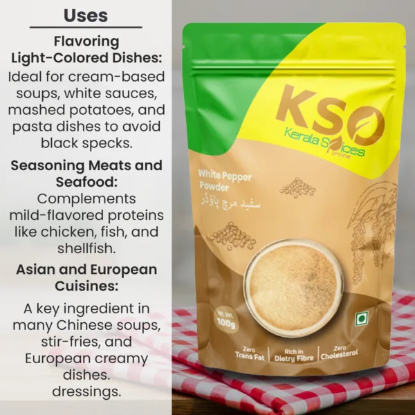 White Pepper Powder 100gm - Image 5