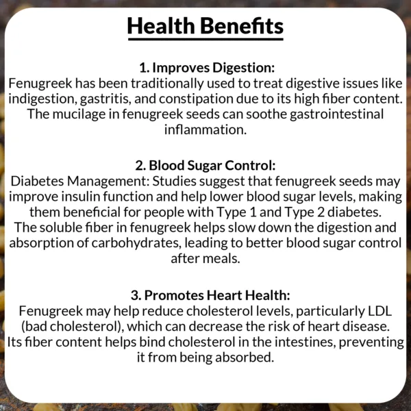 Fine Quality Fenugreek-methi-1kg - Image 5