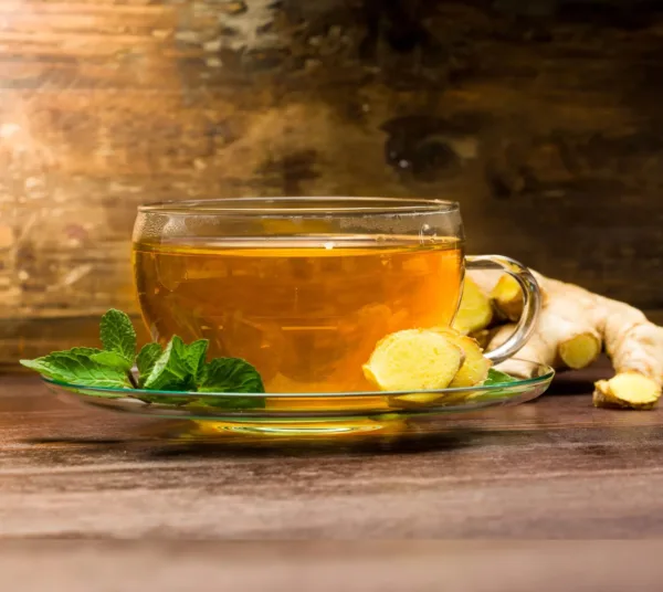 dry ginger powder tea