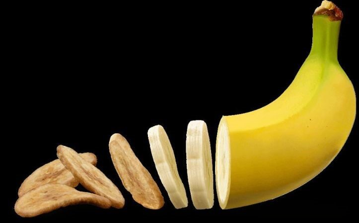 Banana chips vs potato chips