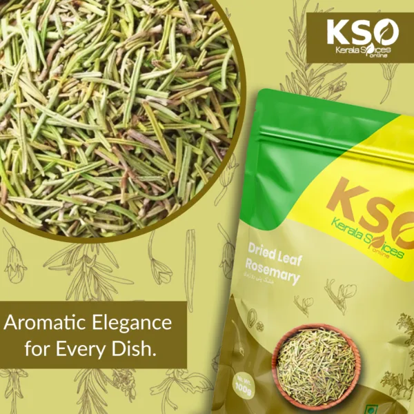 Dried Leaf Rosemary 100g - Image 3