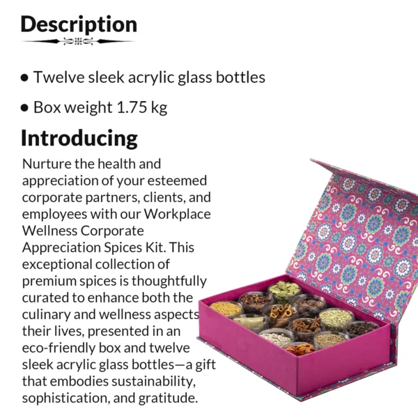 Corporate Gift Box -Spice Kit(12 Spices) - Image 7