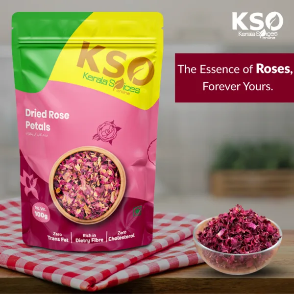 Dried Rose Petals 100gm - Image 4