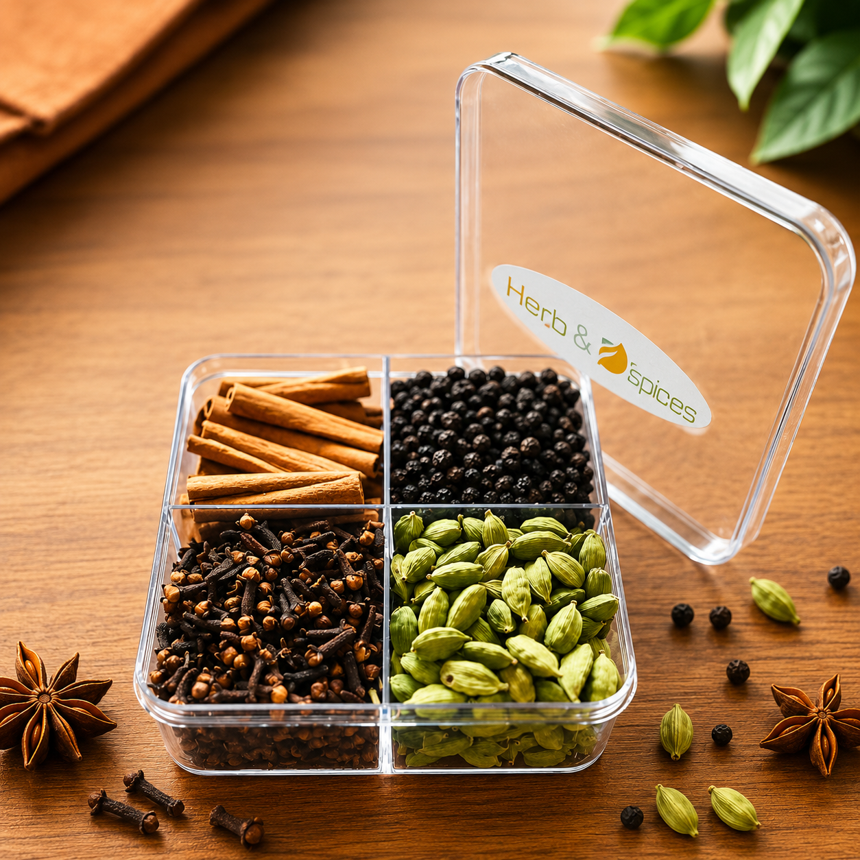 Spice Box 4 in 1 Essential Spice Quartet -