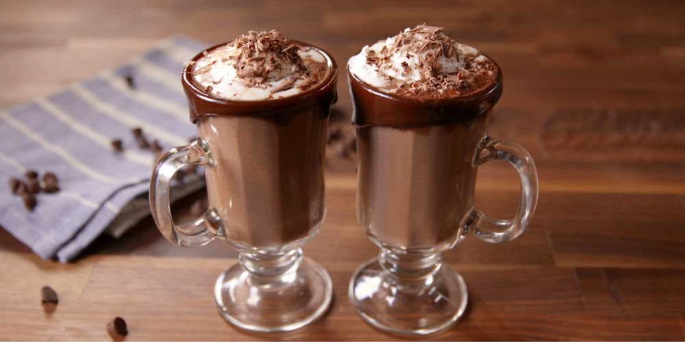 cardamom infused hot chocolate