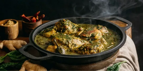 curry with green pepper