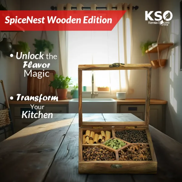 SpiceNest - Wooden Spices gift Box - Image 6