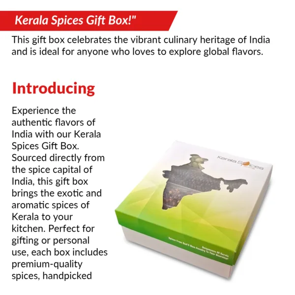 Kerala Spices Gift Box -India - Image 3