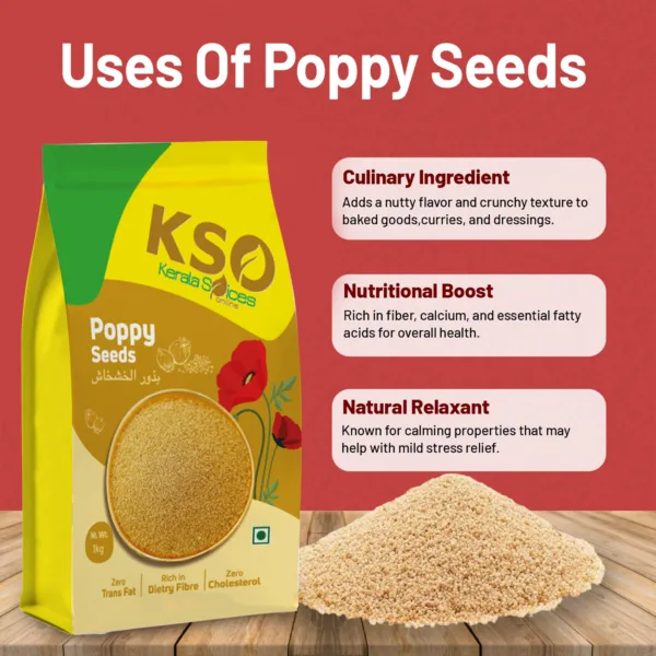 Poppy Seeds / khas khas 1kg - Image 4