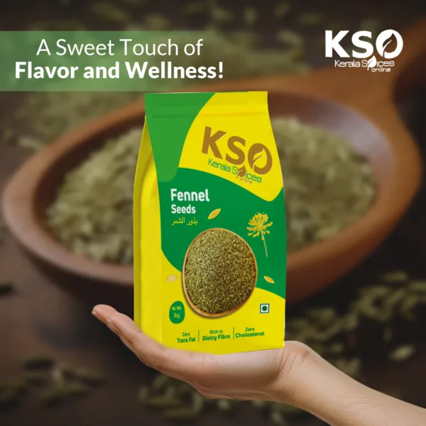 Fennel Seeds (सौंफ) 1kg - Image 3