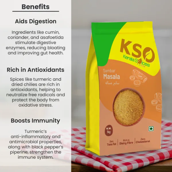 Authentic Sambar Powder 1kg - Image 5