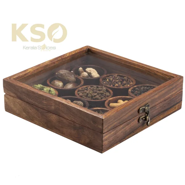 Spices Masterpiece Set- Wooden Spices Box - Image 7