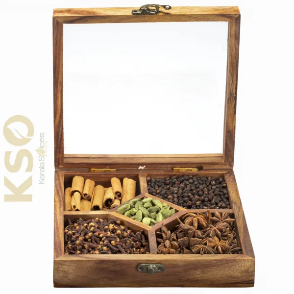 SpiceNest - Wooden Spices gift Box - Image 2
