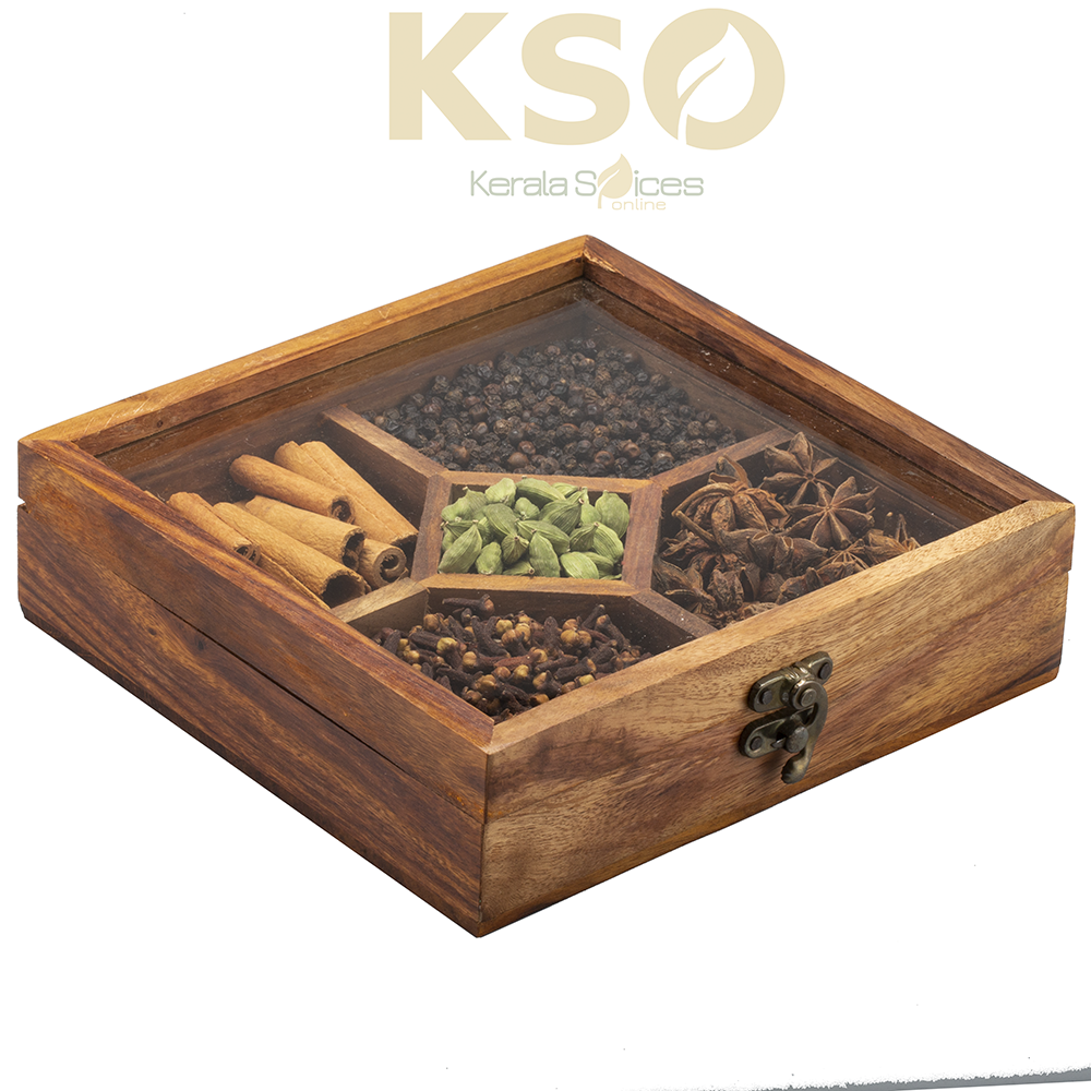 No.1 Wooden spices gift box