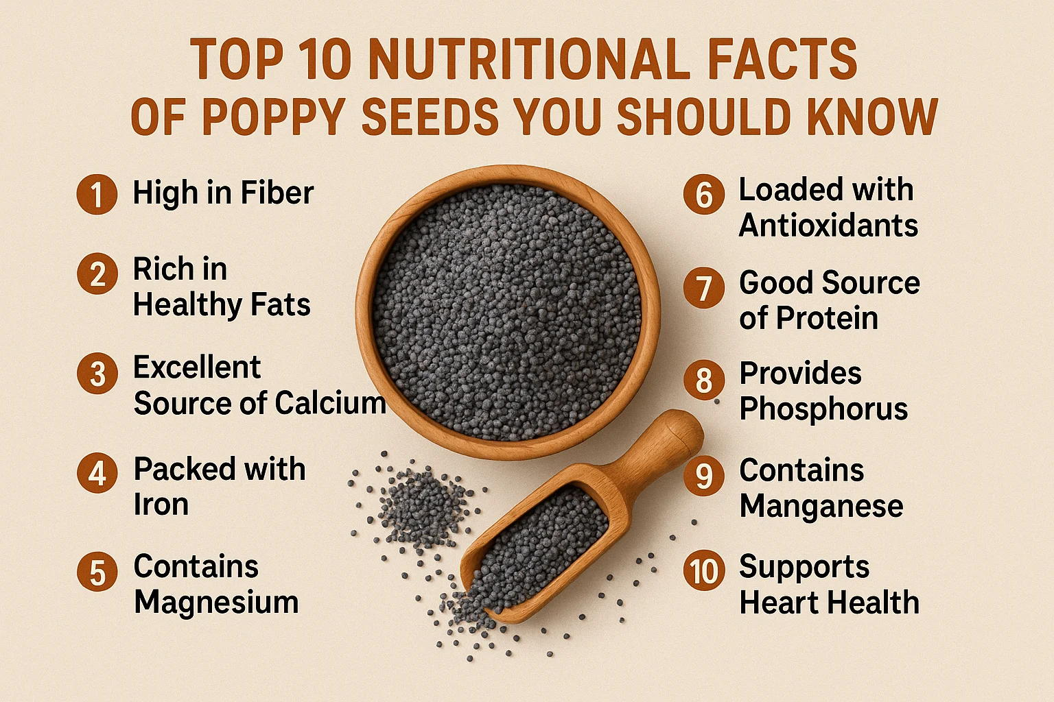 Top 10 Nutritional Facts Of Poppy Seeds You Should Know