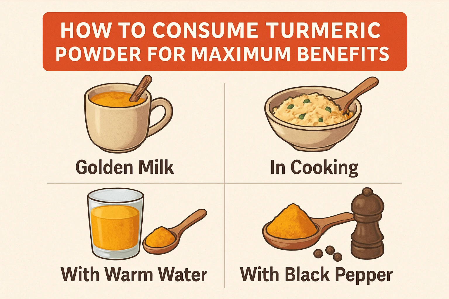 how to consume turmeric powder for maximum benefits
