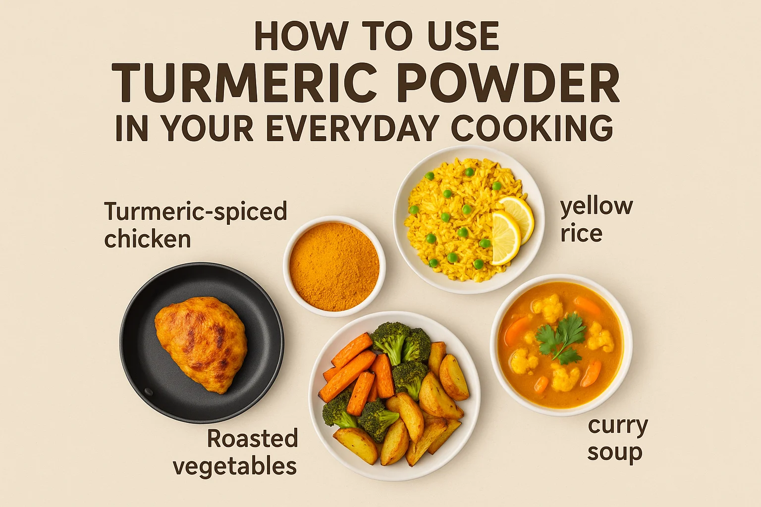how to use turmeric powder